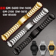 Stainless Steel Chain for  G-SHOCK Watch Band GM-5600/DW5600/5610/GM-2100 GA2100 DW-5600 Modified 16