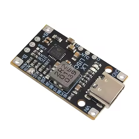 2S / 3S Type-C USB Lithium Battery Charging Boost Module Support QC Fast Charge BMS 15W 8.4V 12.6V 1