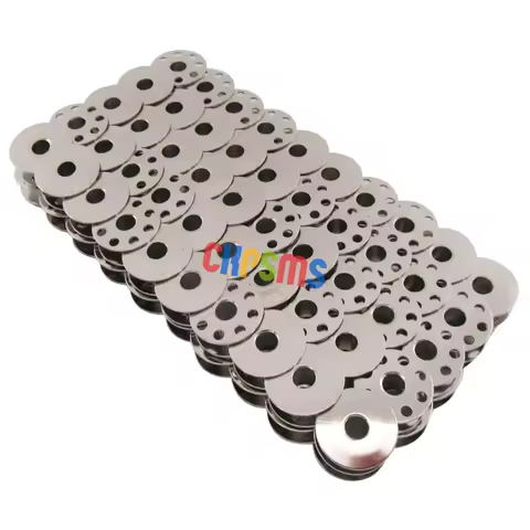 #40264NS INDUSTRIAL SEWING MACHINE METAL BOBBINS FOR JUKI SINGER CONSEW BROTHER