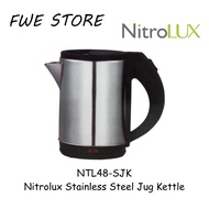 NITROLUX Stainless Steel Jug Kettle / Cerek Elektrik / Electric Jug Kettle NTL48-SJK