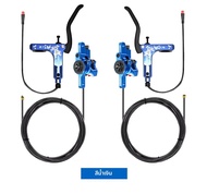 HOGER E-Bike MTB ชุดดิสก์เบรกไฮดรอลิกไฟฟ้า E Scooter Power Control Shifter จักรยานเบรค 160 มม.โรเตอร