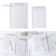 COLO A4 A5 Clipboard, Acrylic Transparent A4 Clipboard A5 Paper Holder Writing Board