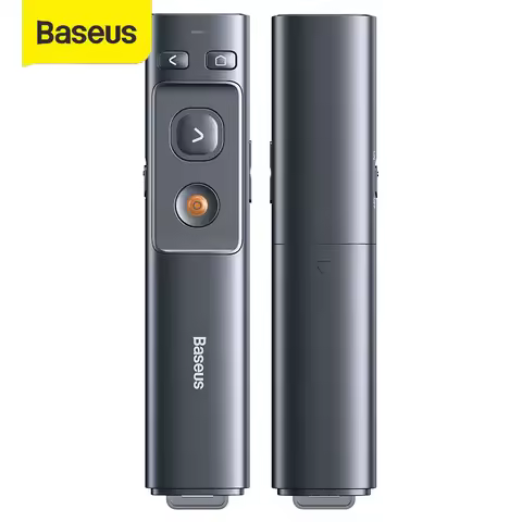 Baseus Presenter Wireless Pointer Flip Pen Universal Remote Controller for Mac Win Projector Powerpo
