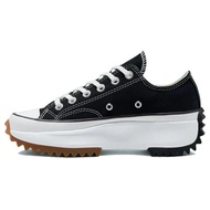 Authentic Store CONVERSE RUN STAR HIKE OX BLACK Mens and Womens Sports Shoes 168816CH0BK- The Same S