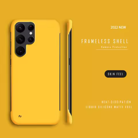 Ultra Slim PC Frameless Case For Samsung S25 Ultra S24 Plus S23 S22 S21 S20 S24 FE Note 20 Ultra 10