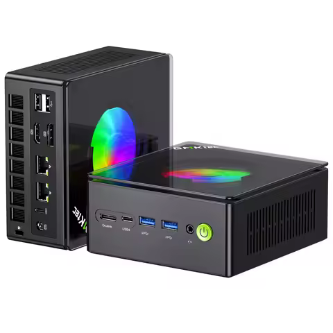 GMKtec Nucbox K11 Gaming Mini PC AMD Ry-zen 9 8945HS OCuLink 2x DDR5 2x PCIe RGB Desktop Portable Co