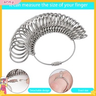 ARI Stainless Steel Ring Gauge Set Ring Sizing Gauge Set Adjustable Ring Sizer Tool Set for Easy Jewelry Sizing Us Uk Size Measurement Tool for Perfect Fit Finger