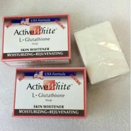 active white l-glutathione whitening soap 135g X 3