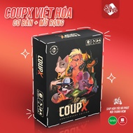 [PREMIUM PRODUCTS] COUP X Vietnameseized Power Art Card Game, Basic + Expansion.
