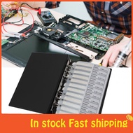 bamaxis 0201 0R-10M SMD Resistor Kit  170 Values X 50pcs Each 1% Accuracy Sample Book Assortment Fol