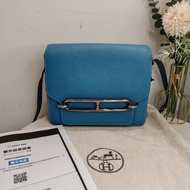 Hermes Roulis 23 blue