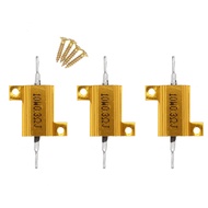 3 Pcs 10W 0.1 0.2 0.3 1 2 3 4 5 8 10 15 20 30 47 100 150 200 470 680 1K 1K5 2K2 3K 4K7 6K8 10K 20K O