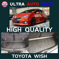 TOYOTA WISH 2009-2019 REAR CARGO BOOT TRAY CAR ACCESSORIES HIGH QUANLITY