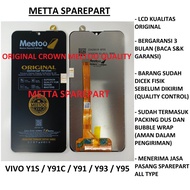 Original Crown Meetoo Quality LCD Touchscreen Vivo Y1S / Y91 / Y91C / Y93 / Y95