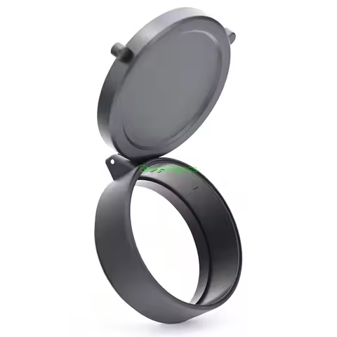 Shooin Optics Scope Lens Cover 28-64mm Quick Open Flip Up Spring Lens Protective Cover Cap Objective