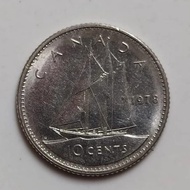 koin kanada 10 cent 1 keping