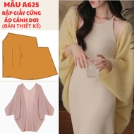 HARD PAPER PRE-CUT batwing shirt-A625