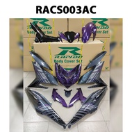 Rapido Yamaha Y15ZR V2 (2019) Motorcycle Cover Set (Sticker Tanam)