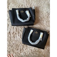 [PROMOTION] Coach Crossgrain leather handbag-BLACK 100%ORIGINAL