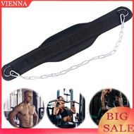 Pull-up Belt Weighted Dip Belt with Chain Home Gym Equipment Waist Belt Weight Lifting Dip Belt Work