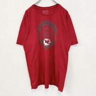 Used PRO LINE short-sleeved oversized print T-shirt, NFL Kansas City Chiefs, American football, KC, 