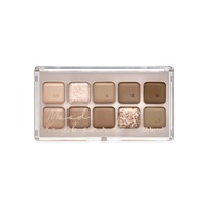 Mood keyboard eyeshadow palette | Soft neutral ash color, Long-Wearing, glitter, Clear watercolor |