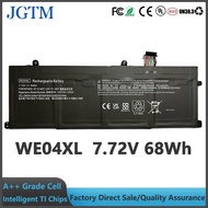 WE04XL 7.72V 68Wh Laptop Battery for HP Envy X360 16-AC 16-AD 2-in-1 Spectre X360 14-EU 2-in-1 Pavil