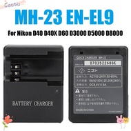 FACC-H Camera Battery Charger LED Indicator Rechargeable Stable EN-EL9 Power Adapter for Nikon D40 D