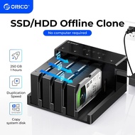 ORICO Hard Drive Docking Station 5 bay SATA to USB 3.0 HDD Docking Station with Offline Clone Function for 2.5/3.5 inch HDD/SSD