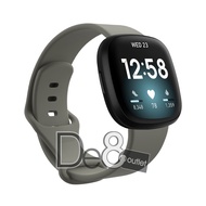 Fitbit Versa 4 / Versa 3 / Fitbit Sense / Fitbit Sense 2 Silicone Replacement Strap (Tali Jam)