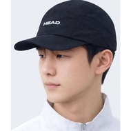HEAD HRC Logo Lightweight Nylon String Running Ball Cap Black