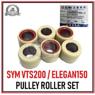 SYM VTS200 / MODENAS ELEGAN150 - 100% Original SYM Pulley Roller Set - [22121-X06-900]