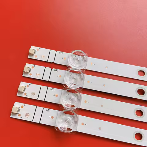 LED backlight strips 8lamps For Hie 55R6000GM 55R6000 55R6000G BK55Y13030 JL.D55081330-003FS-M CRH-B