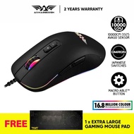Armaggeddon Falcon 3 RGB Gaming Mouse [Free 33" Mouse Mat]