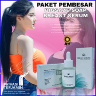 Pembesar payudara montok cepat bpom paket aman pengencang breast serum sabun bigsize soap susu buah 