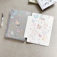 New iPad 10 Tablet PC Protective Case Air 6/5 Book Type Pro 11-Inch Shockproof 10.9-Inch with Pen Sl