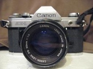 CANON AE-1 相機附50mm F1.4  標準鏡