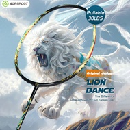 QR Code Verification ALP Lion Dance 100% Original Authentic Carbon Fiber Badminton Racket Max 30LBS 