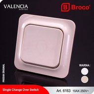 6163 ValenciaBroco Hotel Single Change Over Switch