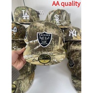 AA High-Quality  Baseball Cap, NHL Las Vegas Raiders 59FIFTY Full-CloseStylish Hip Hop Cap, Flat Bri