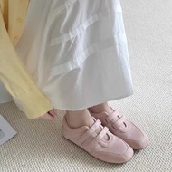 French Retro Velcro Ballet Flats - Comfortable Round Toe Flats for Spring