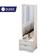 DUDEE กระจกยาว รุ่น M123 สำหรับแต่งตัว บรรจุของได้เยอะ M123 กระจกยาว One