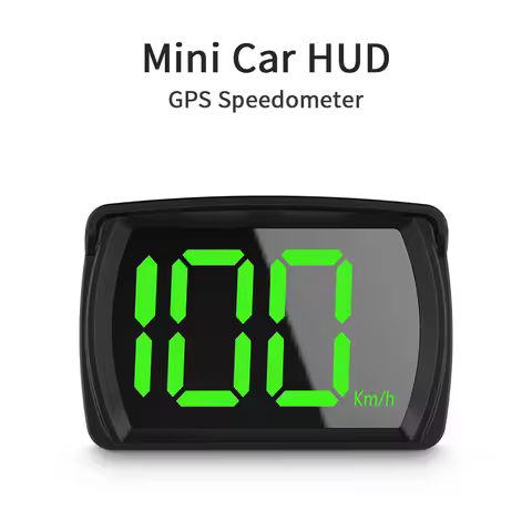 Universal Car HUD Y03 Head Up Display Speedometer GPS KMH 2.8 Inch Big Font Digital Speed Meter Gaug