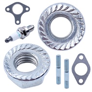 90047-ZE2-000 Muffler Exhaust Gasket Stud Bolt Kit For Honda GX390 GX340 GX270 GX240 13HP 11HP 9HP 8