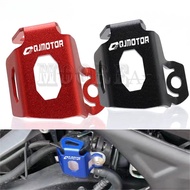 Rear Brake Fluid Reservoir Tank Guard for QJMotor SRV300 SRV600 Scrambler 550 250 Master Cylinder Co