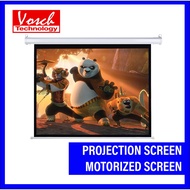 VOSCH Series 2 Motorized Screen 7ft x 7ft (84 inch x 84 inch)