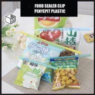 MYB Sealer Plastic Stick Snack Sealing clip Storage Bar Random Colour Food Clip Sealer Clip