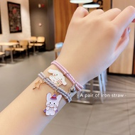 Magnetic COUPLE BRACELET MAGNET 2PCS COUPLE BRACELET Best Friends Women MAGNET COUPLE BUNNY GP