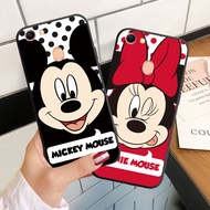 Case For OPPO F3 F5 F7 F9 F11 F15 F17 F19 Pro + Plus 5G Silicoen Phone Case Soft Cover Mickey and Minnie