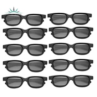 Polarized Passive 3D Glasses for 3D TV Real 3D Cinemas for Sony Panasonic 3D Gaming and TV Frame
